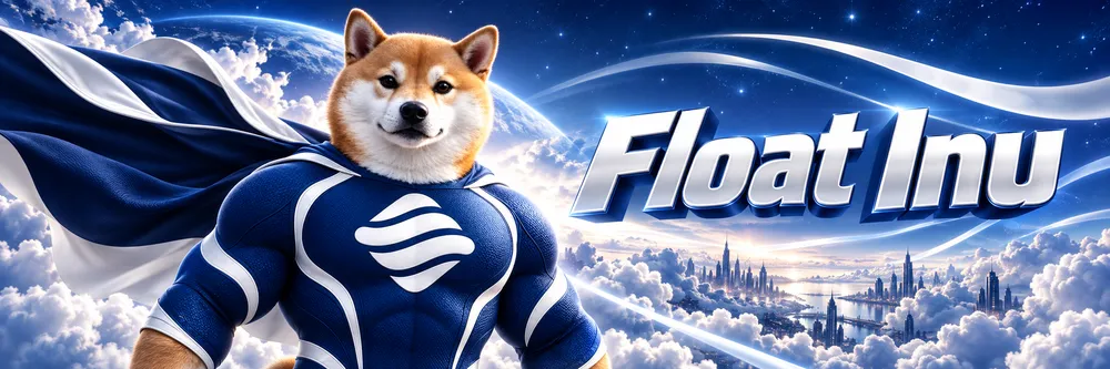 Float Inu X header banner